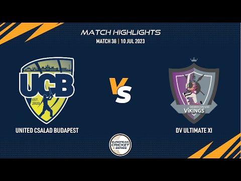 Match 38 - UCB vs DVU | Highlights | ECS Hungary | 10 July 2023 | ECS23.571