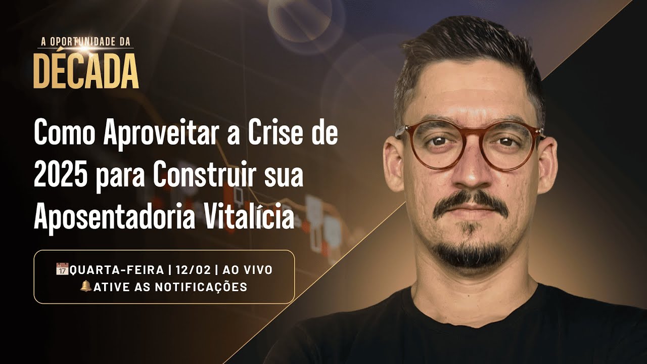 A OPORTUNIDADE DA DÉCADA | 12/02 | 20H