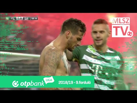 Lanzafame Davide gólja a Ferencvárosi TC  - Újpest FC mérkőzésen