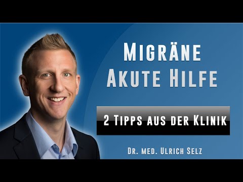 Migräne - Akute Hilfe mit 2 Tipps