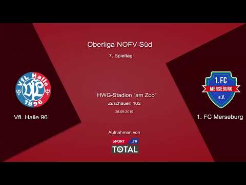 Oberliga | 7. Spieltag | VfL Halle 96 - 1.  FC Merseburg