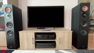 Pioneer CT- S 620 + Sony STR-DH190 +Teufel Ultima 40 MK3 setup and audio sample