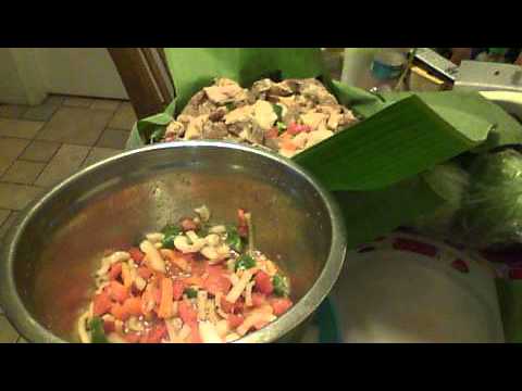 How to make Baho (Comida Nicaraguense) Part 2