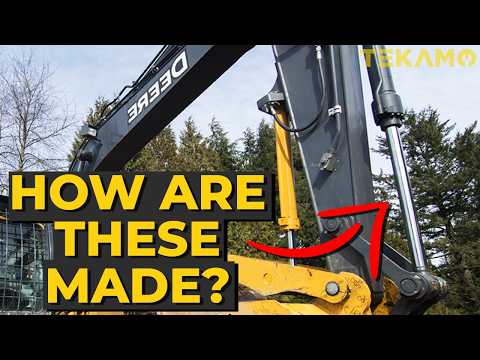 FULL FACTORY TOUR: Hydraulic Cylinder Manufacturing - Blueprints #01