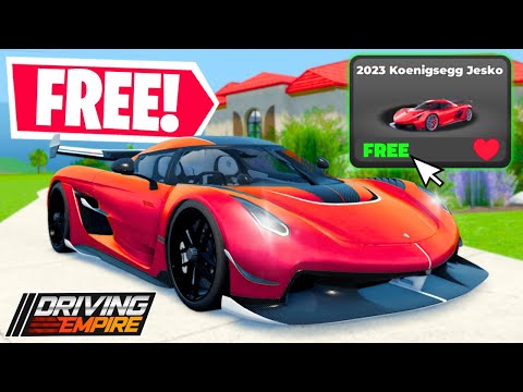 How To Get A FREE Koenigsegg In Driving Empire!