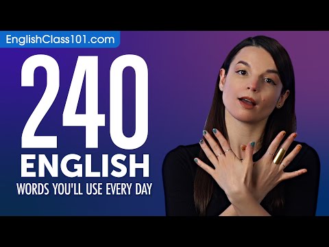 10 English Words You ll Use Every Day Basic Vocabulary 41