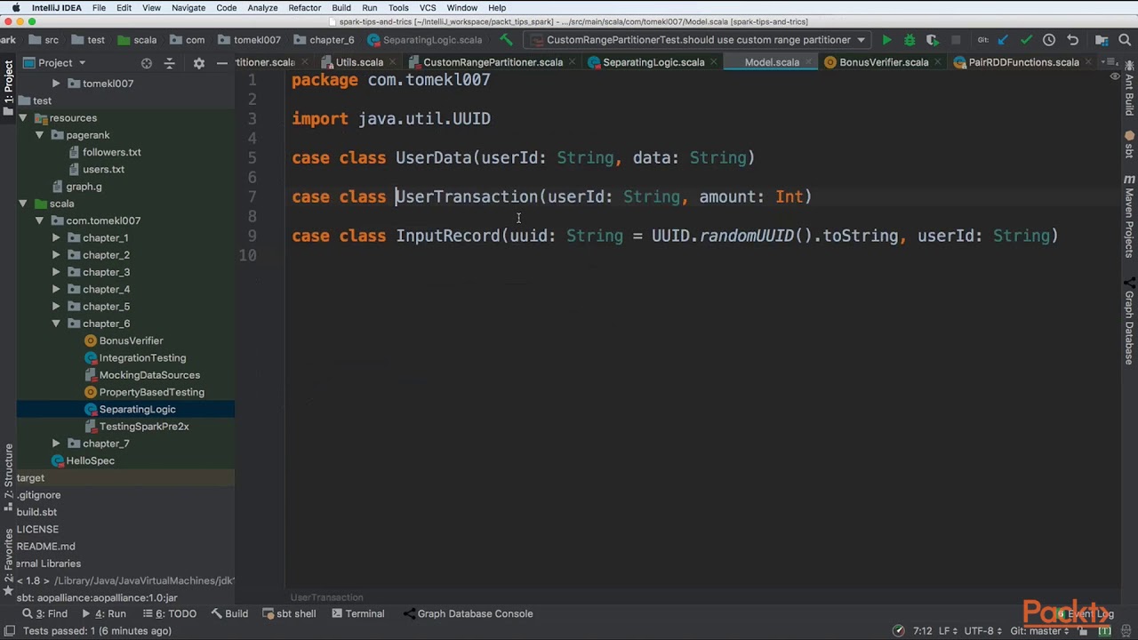 Apache Spark:Tips, Tricks,& Techniques:Separate Logic from Spark Engine–Unit Testing| packtpub.com