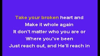 Petra - Just Reach Out Karaoke