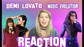 DEMI LOVATO'S MUSIC EVOLUTION - REACTION