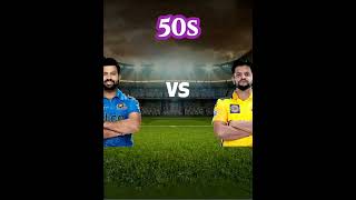 Rohit Sharma vs Suresh Raina in IPL #cricket #shorts #ipl #youtube #viral