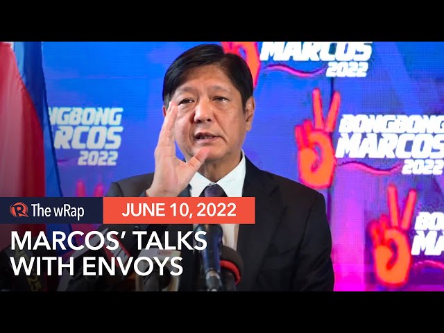 Marcos tackles ‘high level of accountability,’ ‘drug war within law’ with envoys