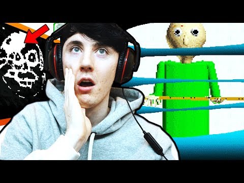 HIDING FROM BALDI IN THE LOCKERS... || Baldi's Basics Full Game Kickstarter Demo
