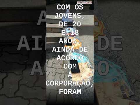 Jovem é preso após abordagem que apreendeu R$ 3,5 mil e celulares em Levy Gasparian