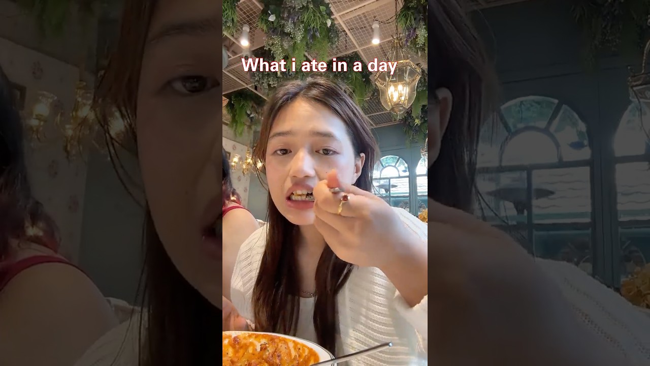 What I ate in a day #youtubeshorts #whatieatinaday #food