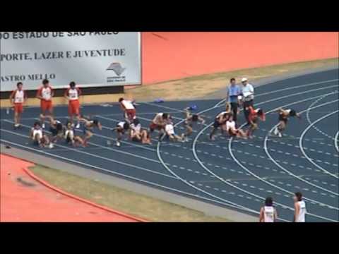 TINA 2011 - AM  100m  - 1ª bateria (semifinal)