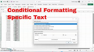 Conditional Formatting Based on Specific Text in Microsoft Excel! Format Good as Green. #howto #wow