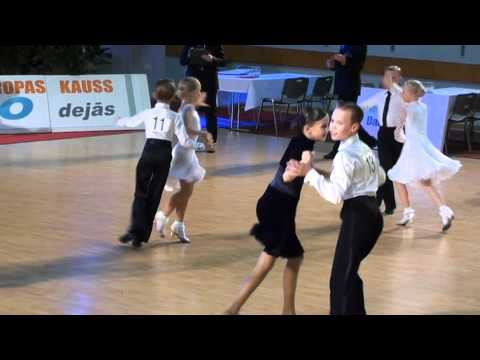 Latvia Open 2011 Juvenile I+II 6dance  Lozys Mamertas - Jezilionyte Svajone final jive
