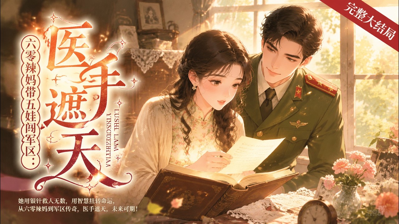 【完结】💕《六零辣妈带五娃闯军区：医手遮天》苏锦绣穿越六零，成了活活饿死的农妇。面对极品亲戚?