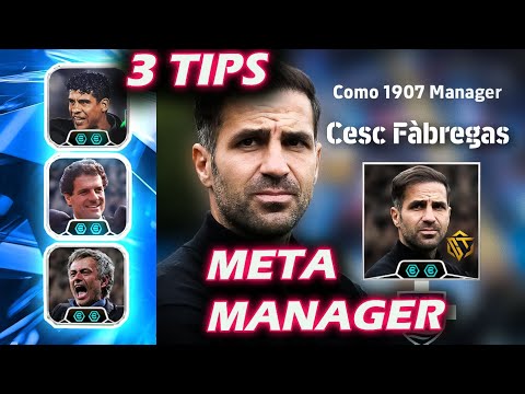 USE CESC FÀBREGAS Manager PERFECTLY✅- 3 TIPS YOU SHOULD WATCH in eFootball 2026
