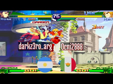 Street Fighter Alpha 3 (FT10) - darkz3ro_arg (AR) vs Ocni2888 (MX) - 2021-06-12