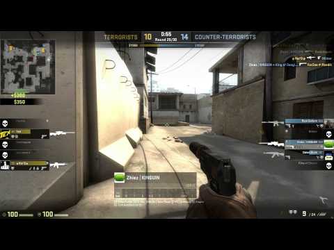 CS:GO | Dust 2 4k with 1 shot 2 kills