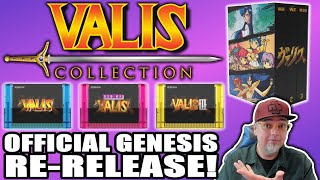 The Valis Series Is Being Re-Released OFFICIALLY On The SEGA Genesis! NEW Collector's Edition!