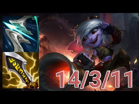 T1 Faker Tristana Mid VS Ahri | KR Challenger Patch 13.8