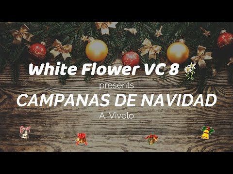 White Flower VC 8 - CAMPANAS DE NAVIDAD