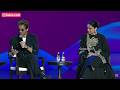 Shahrukh Khan Deepika Padukone And Karan Johar At WAVES Summit 2025 Gulte