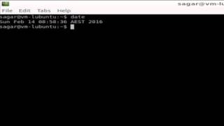 How to view current date in Linux Shell terminal