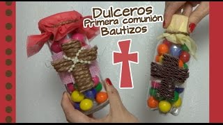 Chuladas Creativas :: Dulceros para Primera Comunión o Bautizos :: Manualidades