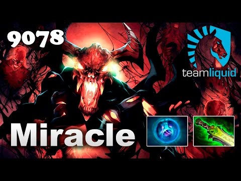 Miracle Shadow Fiend - 9078 MMR Dota 2