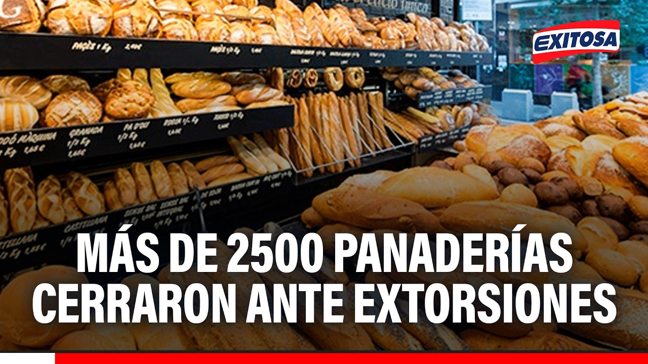 🔴🔵 Barranco: Más de 2500 panaderías cerraron ante extorsiones en los últimos 5 años
