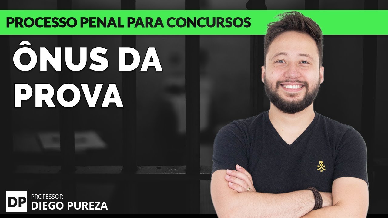 Ônus da Prova - Art. 156 do Código de Processo Penal
