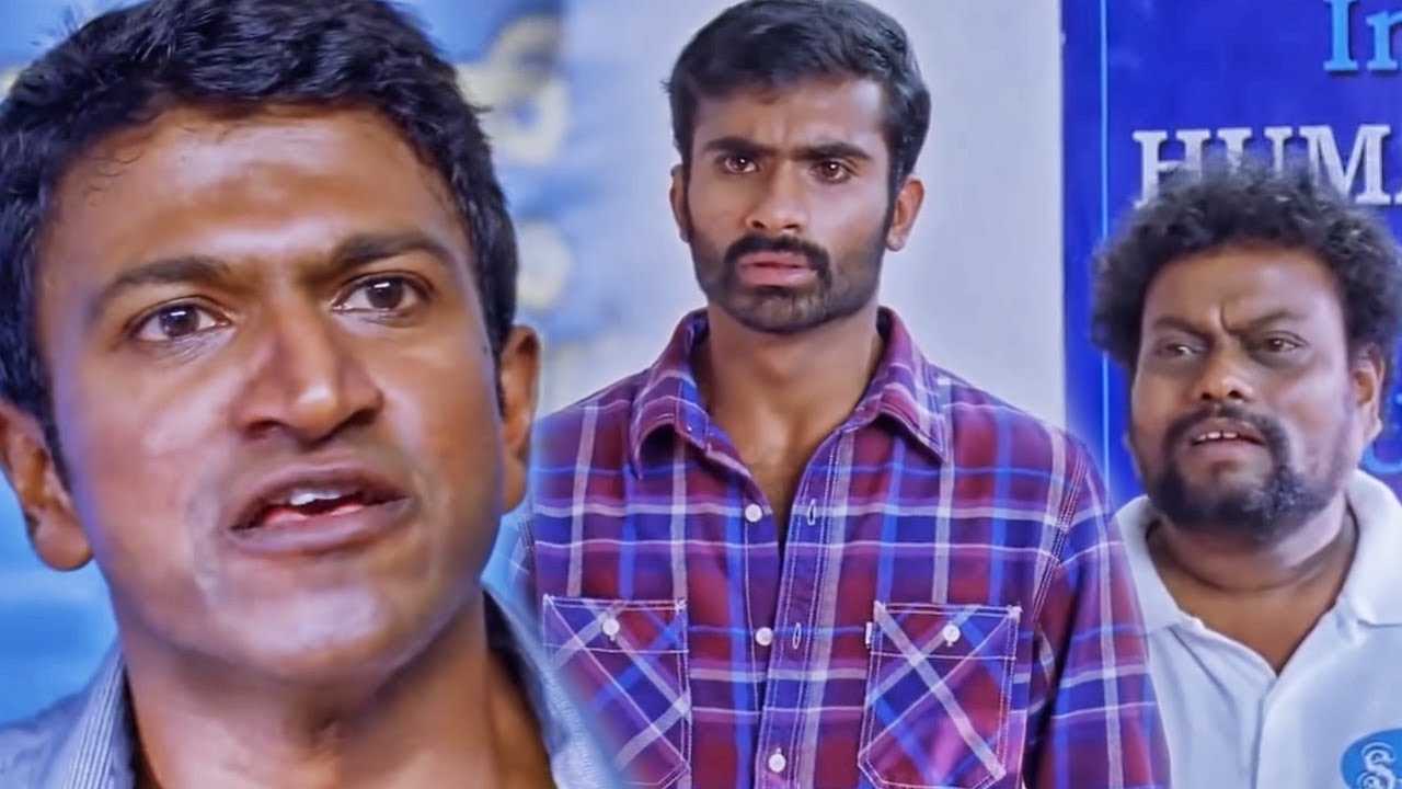 पुनीथ राजकुमार अपने दोस्तों पर भड़क गया l Nayak The Hero 2 Movie Best Sce