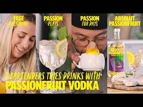 3 Fruity Drinks With Passionfruit! | Absolut Drinks With Rico & Hedda