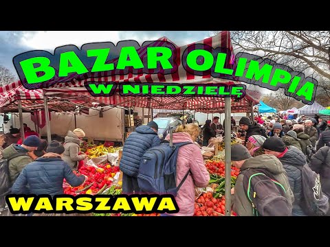 Bazar Olimpia w Warszawie Niedzielne Targowisko– Warzywa, Antyki, Odzież i Więcej | Górczewska 56/60