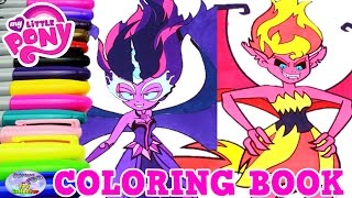 My Little Pony Coloring Book Equestria Girls Midni