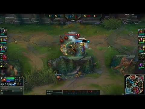 Afreeca Marin pick Nautilus vs Lehends pick Singed | KDA 8/6/16 | PATCH 7.1 | SEASON 7