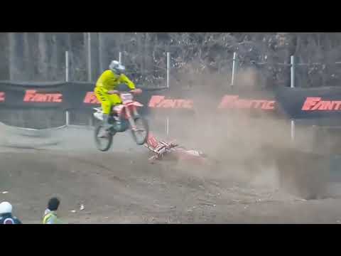 Tim Gajser 243 Big Crash Pietramurata 2023 International D'Italia