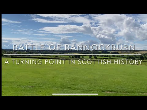The Battle of Bannockburn battlefield visit, Bannockburn, Scotland 🏴󠁧󠁢󠁳󠁣󠁴󠁿[4K]