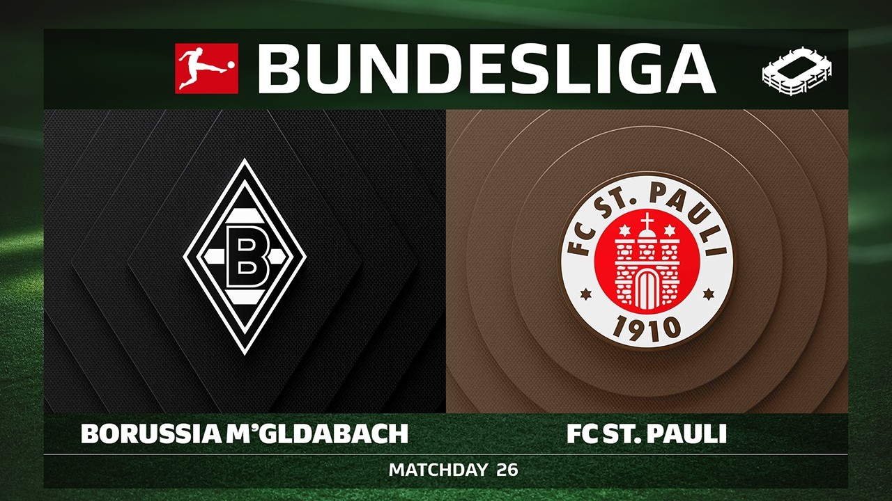 Borussia Mönchengladbach vs. FC St. Pauli | Matchday 26 - Bundesliga 2025/26