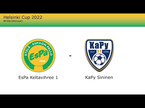 EsPa Keltavihree 1 - KaPy Sininen