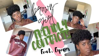 BOMB BROWN GIRL FRENDLY CONTACTS FEAT. EYEVOS | RUTH NANDA
