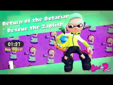 [Former WR] 1:27 Splatoon 2 - Level 1 - Return of the Ocatarians