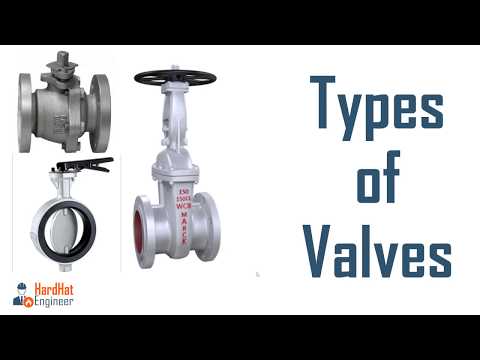 Types of valves