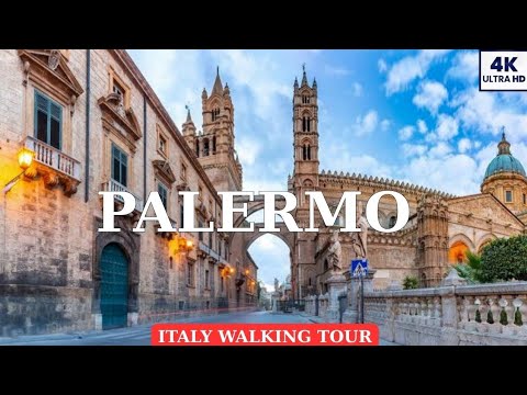 Palermo, Sicily Walking Tour🇮🇹 | A Hidden Gem in Southern Italy #4k #travel #holiday #explore