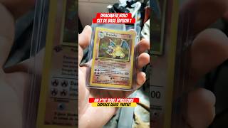 Dracaufeu set de base édition 1 s’il vous plait!!! #pokemon #pokemonchannel #pokemoncards #charizard
