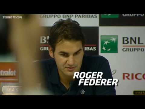 Gulbis Beats Federer Tuesday Rome 2010