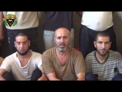 عناصر تابعين للنظام تم أسرهم في دير الزور في محافظة دير الزور